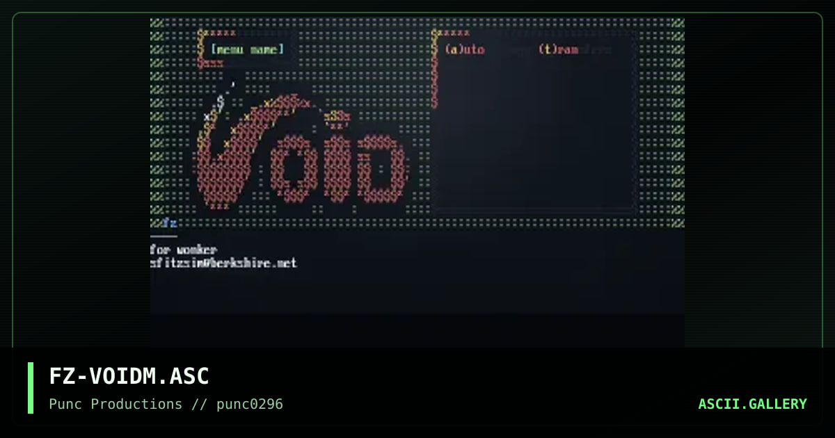 void menu, by fesz, 1996