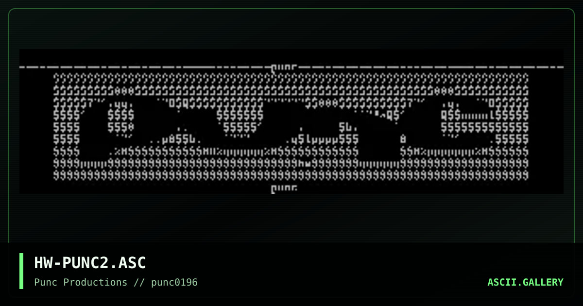 punc logo, by half wit, 1996