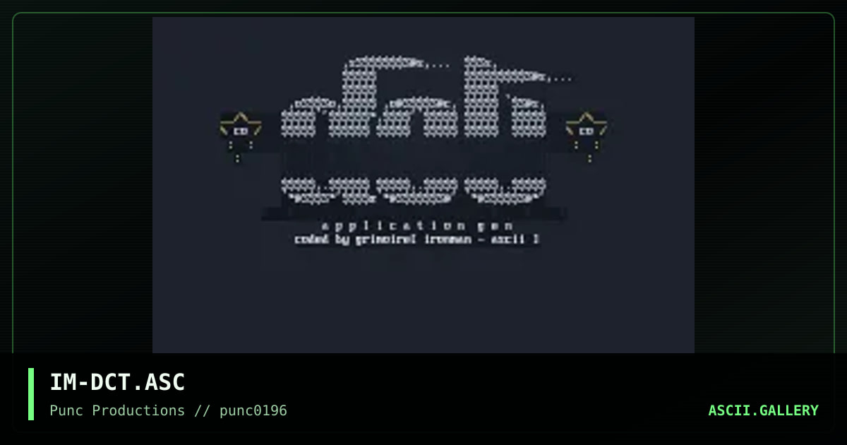 dct app gen, by ironman, 1996