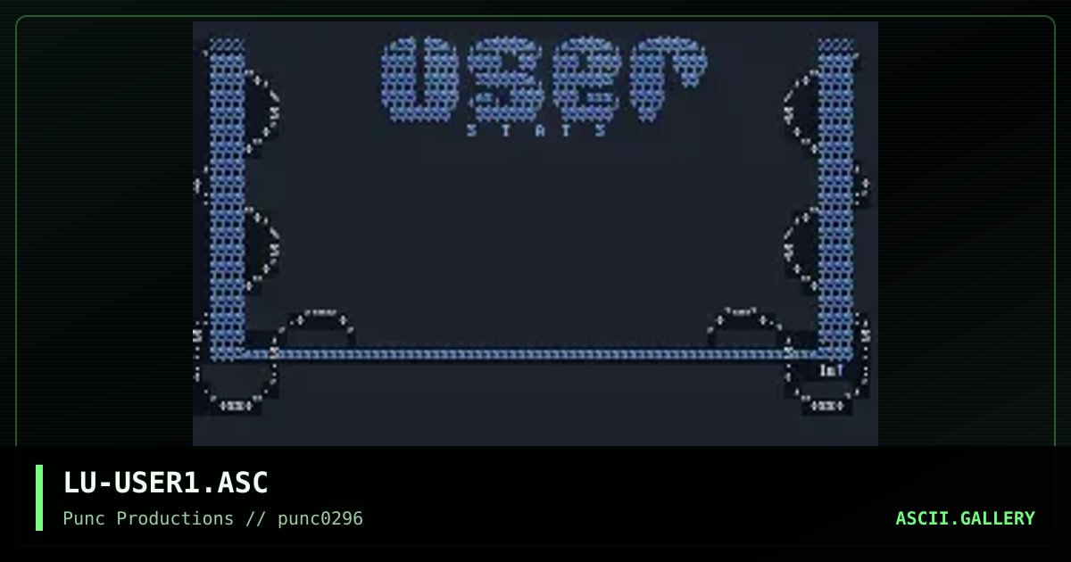 user stats, by luptin, 1996