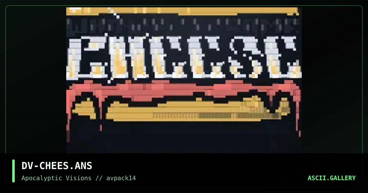 cheese burger!, by digital vampire, 1996