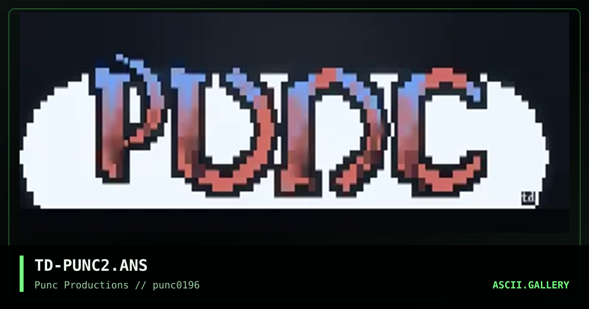 punc productions, by totally destroyed, 1996