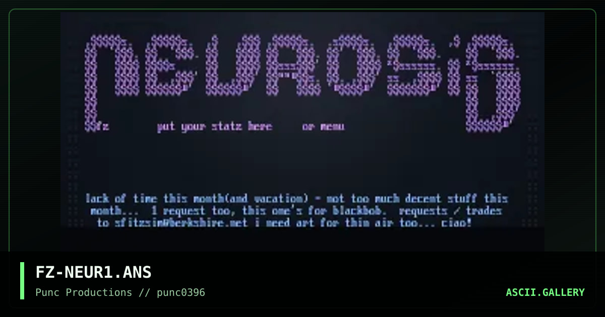 neurosis, by fesz, 1996