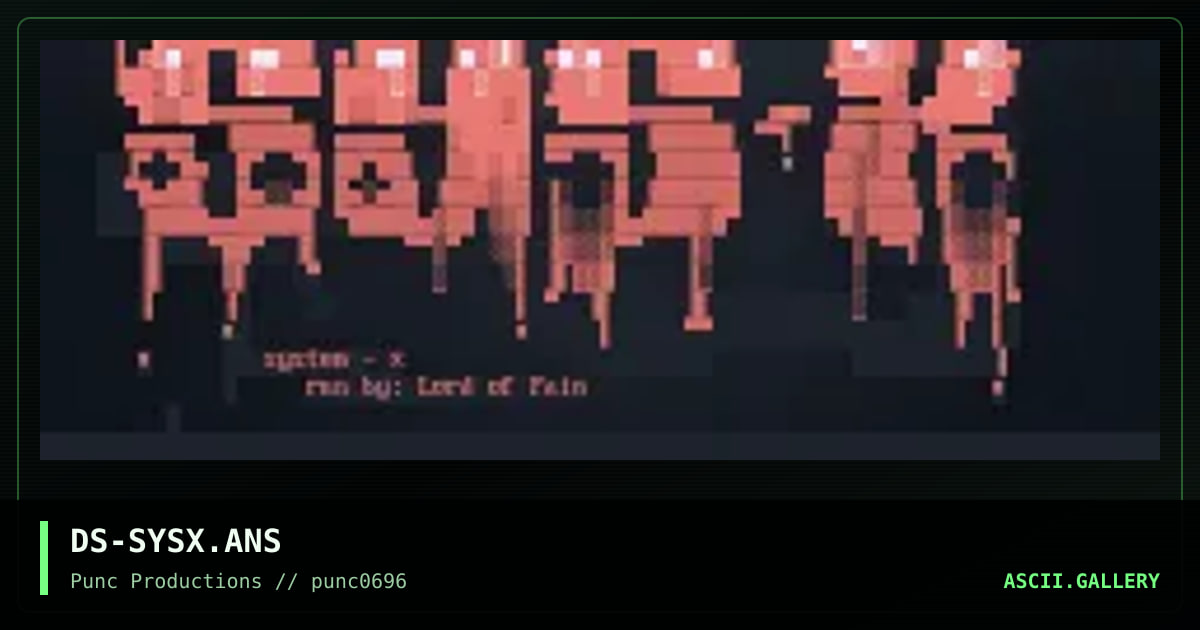 system - x, by diabolus, 1996