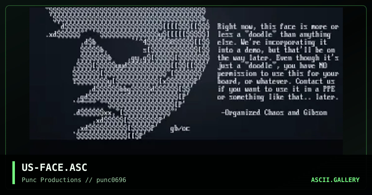 phace, by gibson, organized chaos, 1996