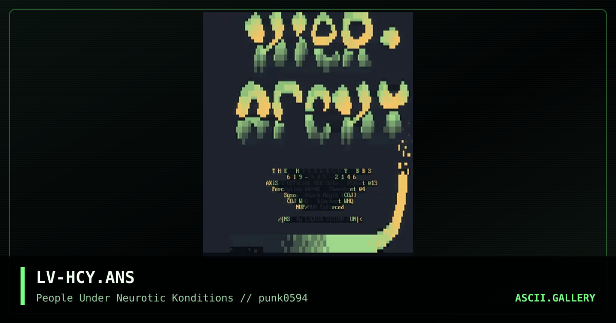 LV-HCY.ANS, by liquid vision, 1994