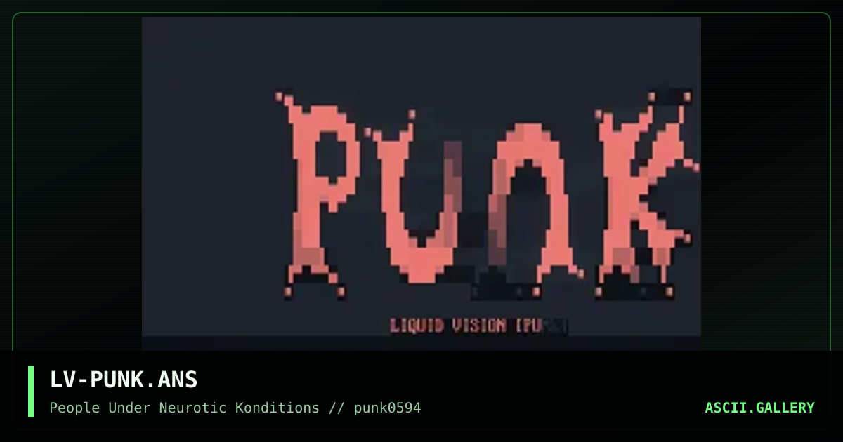 LV-PUNK.ANS, by liquid vision, 1994