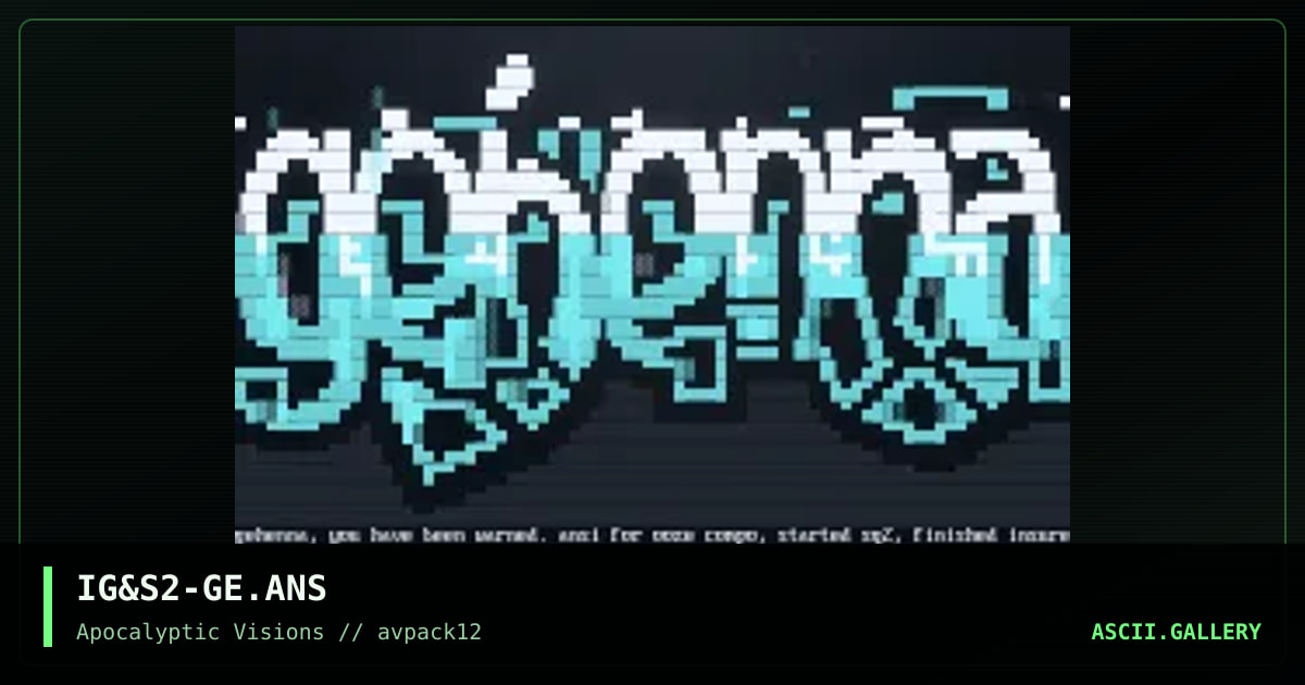gehenna (ooze compo), by insurge, sq2, 1996
