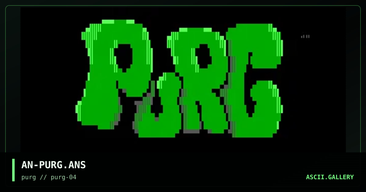 AN-PURG.ANS, by anilog, 1996