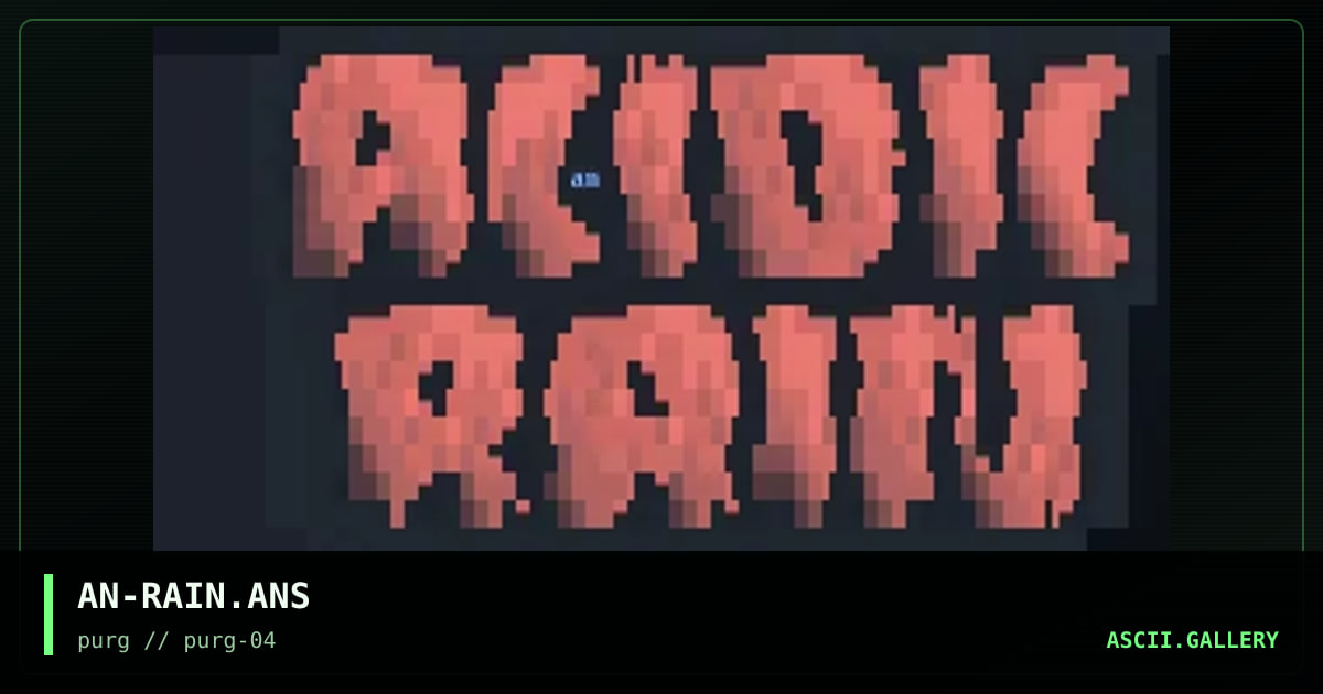 AN-RAIN.ANS, by anilog, 1996