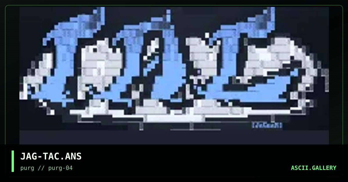 JAG-TAC.ANS, by jaguar, 1996