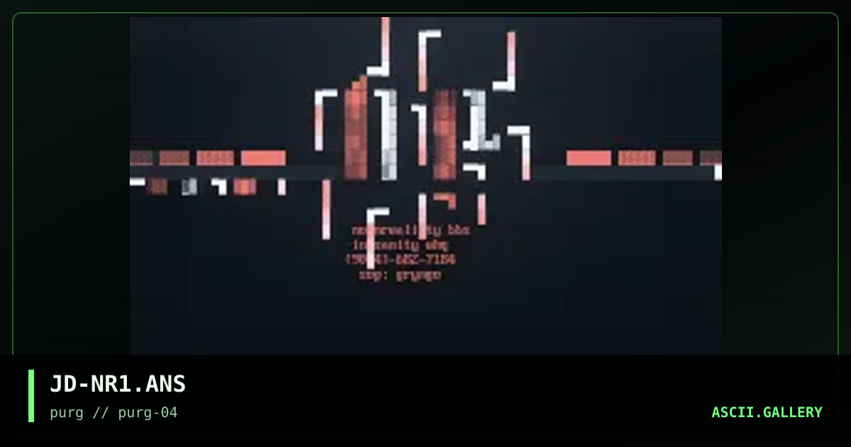 NoNReality BBS ad!, by jandor, 1996