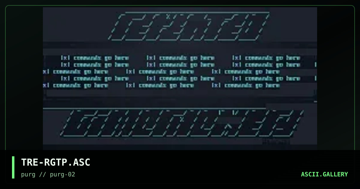 TRE-RGTP.ASC, by trebor, 1996