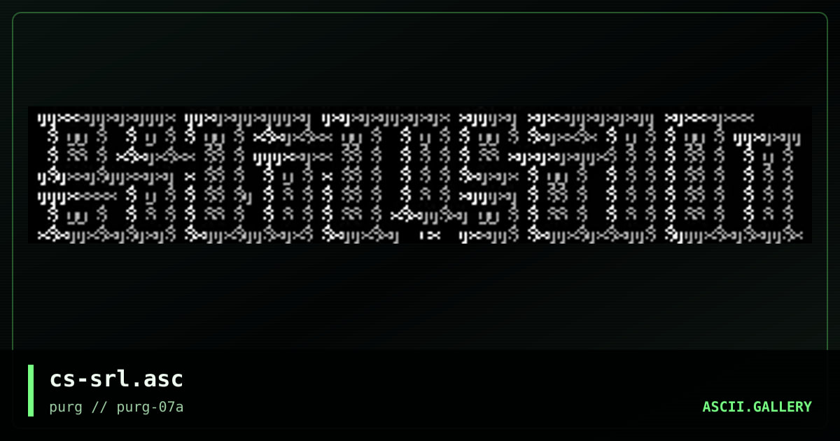cs-srl.asc, by cytral skunk, 1997