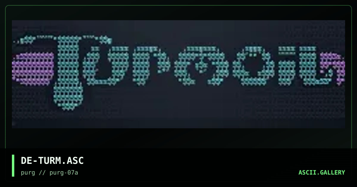 DE-TURM.ASC, by deadpool, 1997