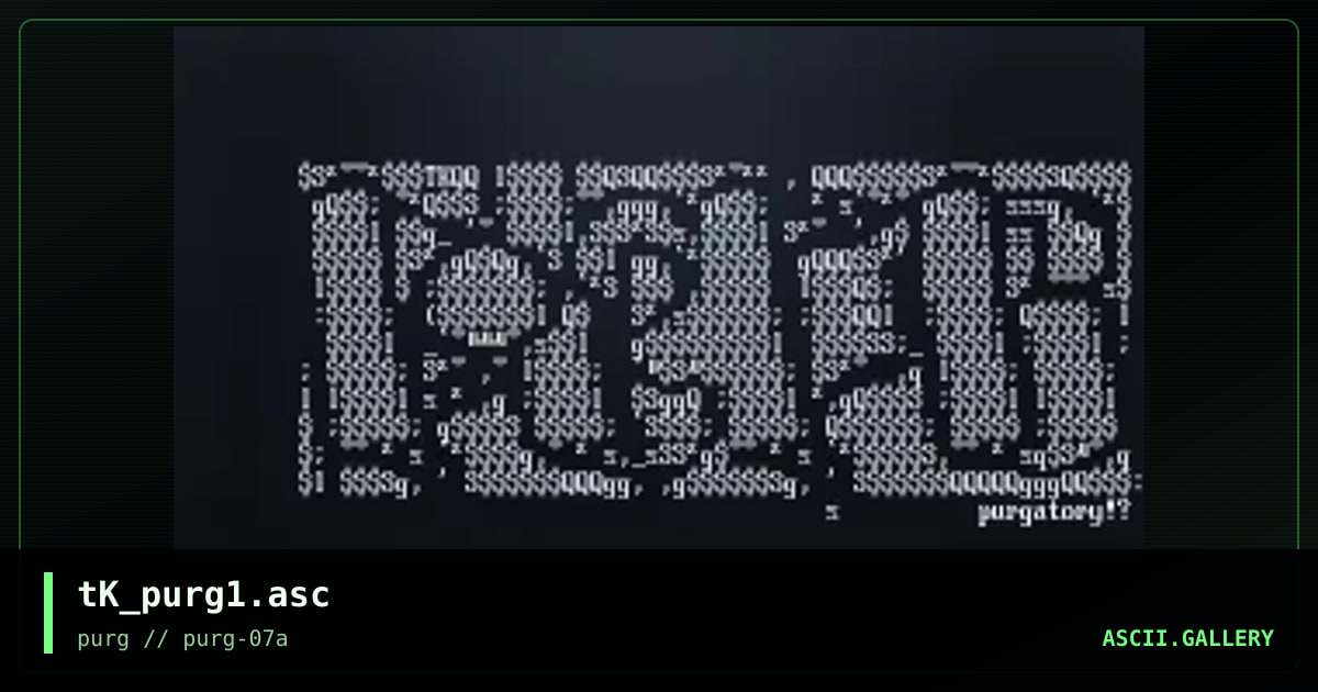 tK_purg1.asc, by tek, 1997