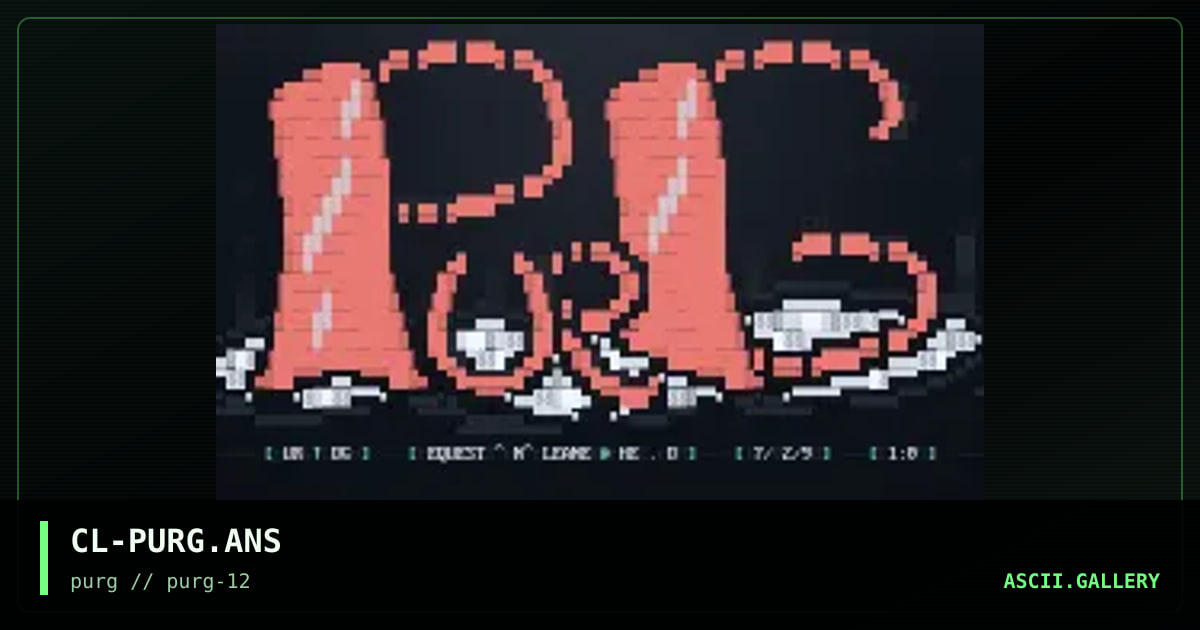 pURG!LOGo, by cleaner, 1998