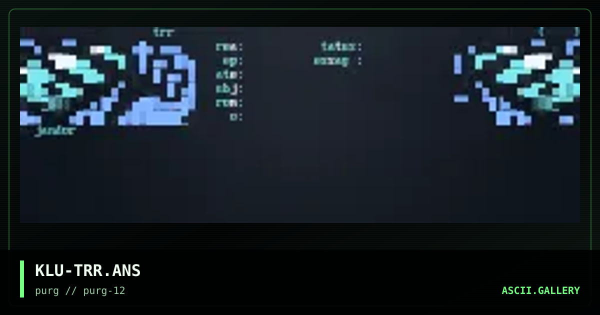 trr msg header, by klumzee, 1998