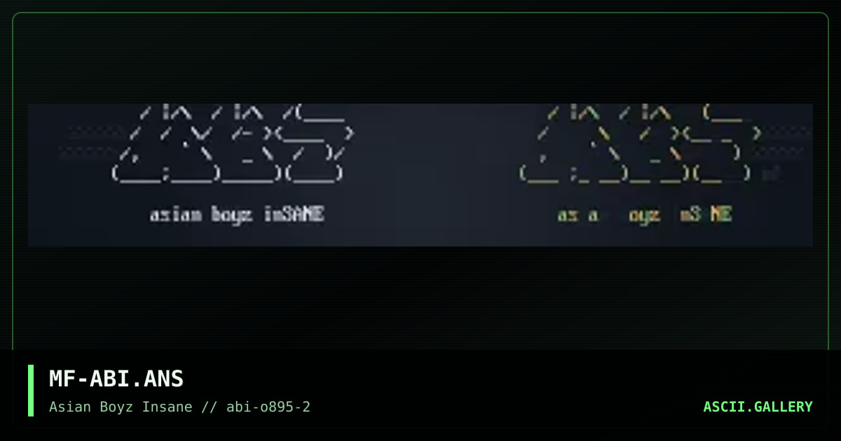 MF-ABI.ANS, by mf-abi, 1995
