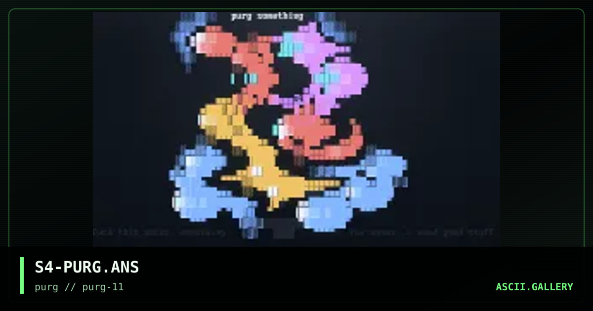 S4-PURG.ANS, by static addiction, 1998