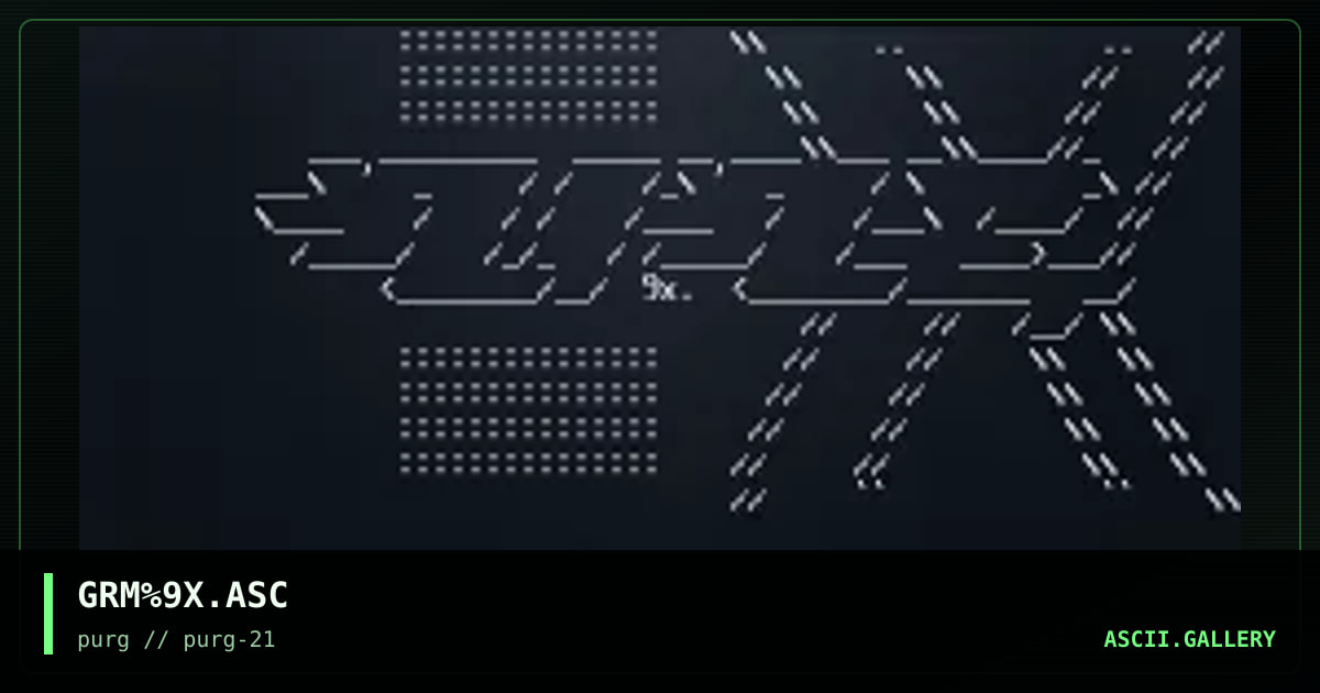 GRM%9X.ASC, by grandmaster mojo, 1997