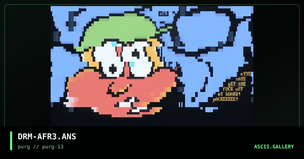 DRM-AFR3.ANS, by dorm, 1998