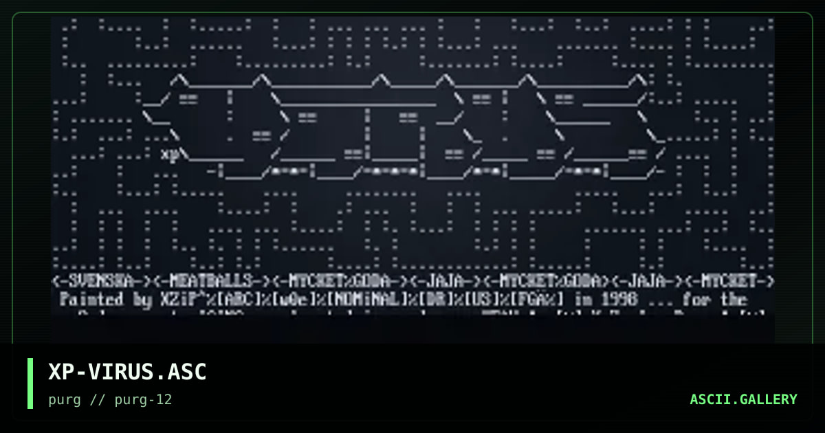 virus, by xzip, 1998