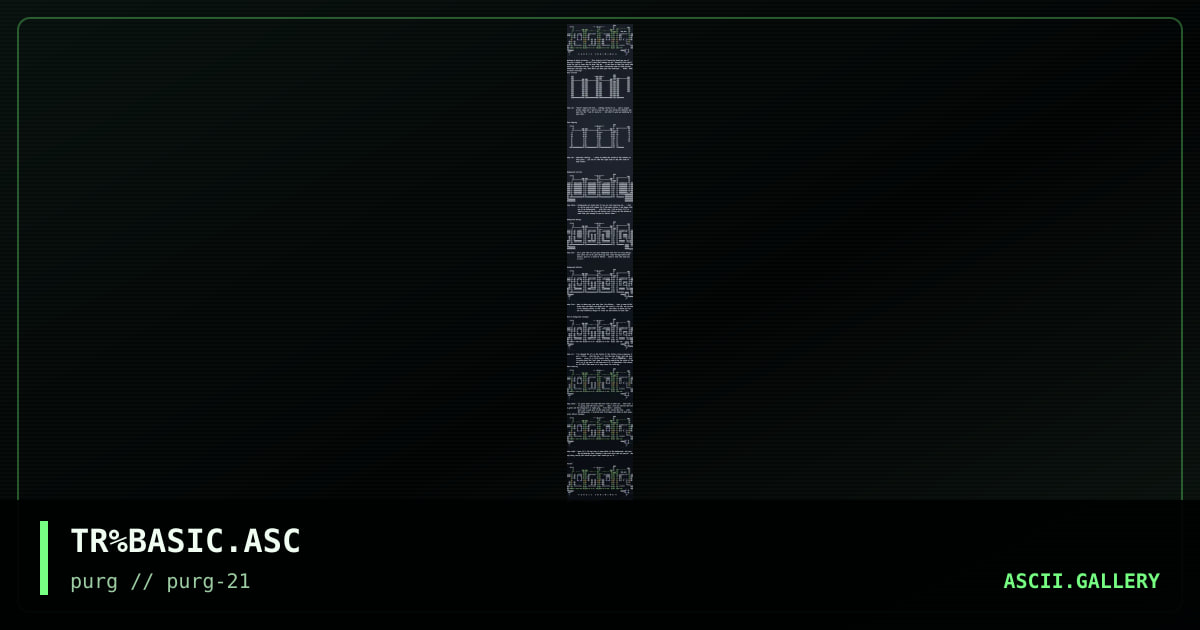 TR%BASIC.ASC, by the reaper, 1997