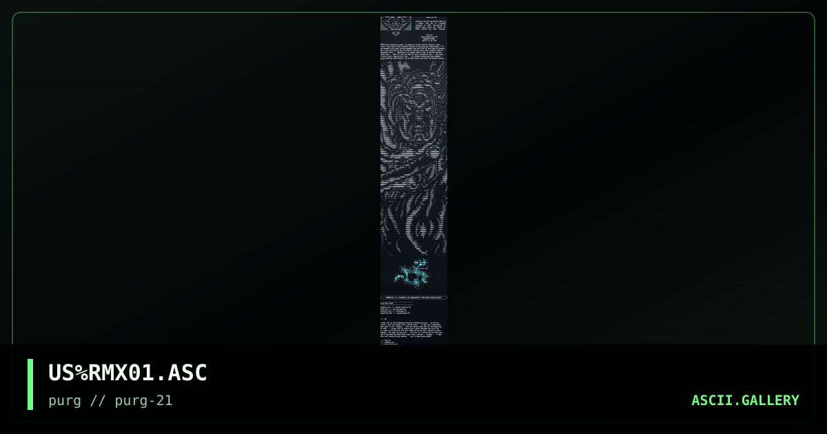 US%RMX01.ASC, by the reaper, ground zero, dorm, prozzak, 1997