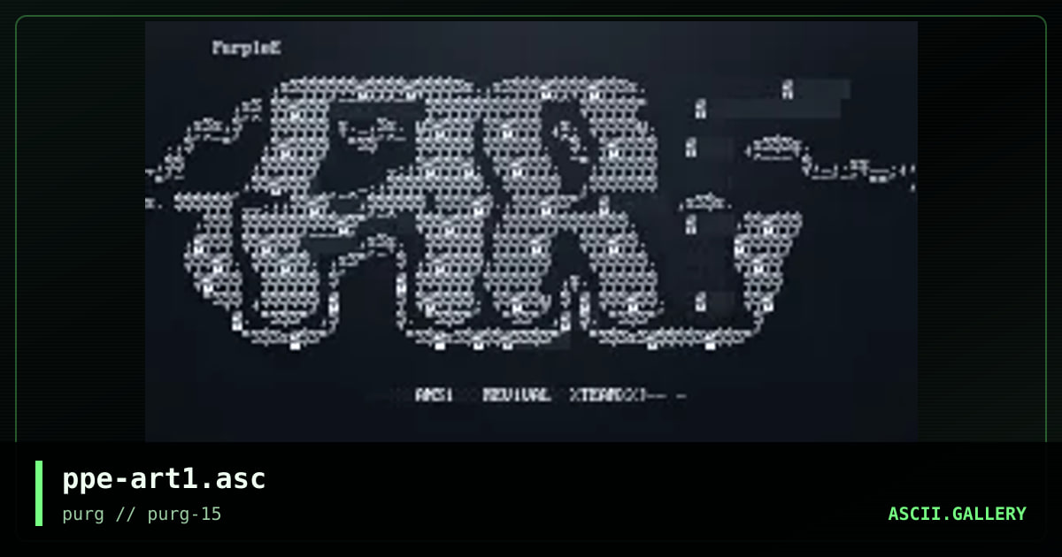 ppe-art1.asc, by purplee, 1998