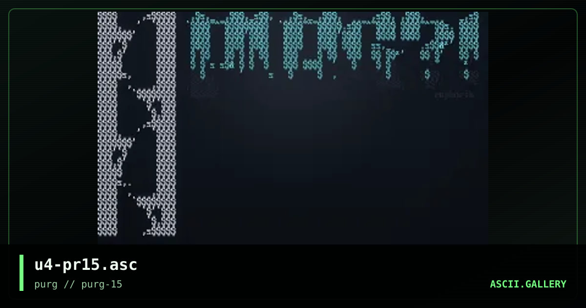 u4-pr15.asc, by euphorik, 1998