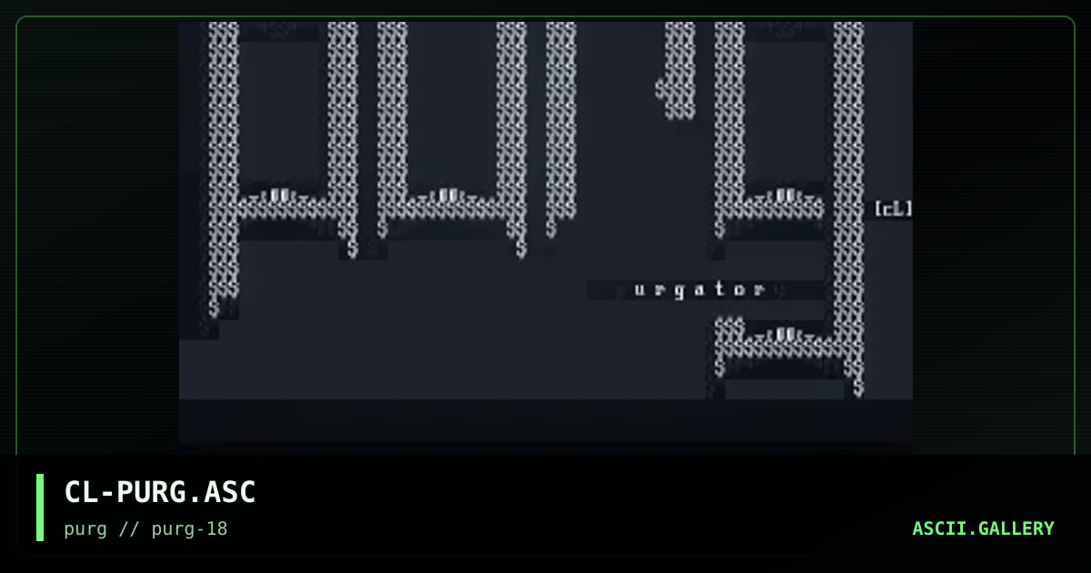purg!logos, by clumsy, 1998