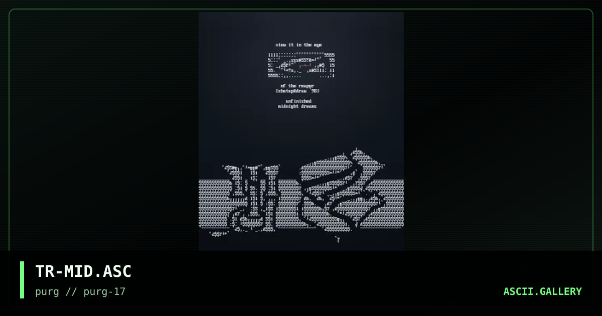 mid, by the reaper, 1998