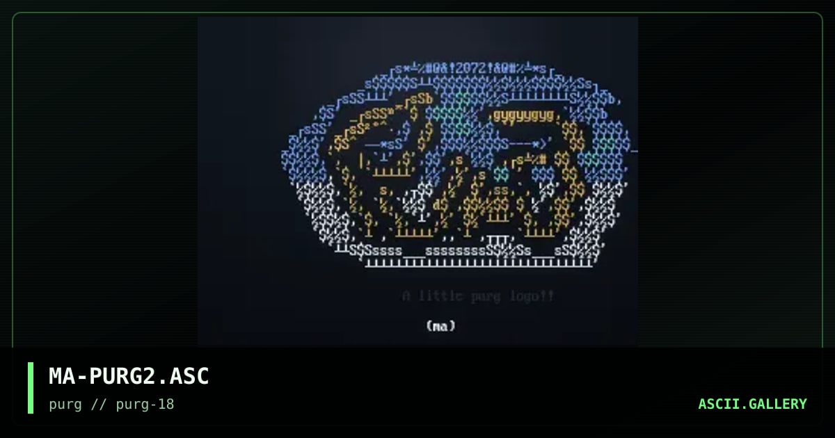 purg!logos, by minding age, 1998