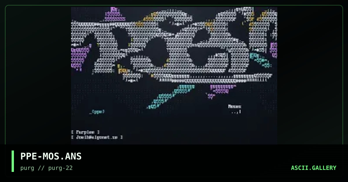 PPE-MOS.ANS, by purplee, 1999