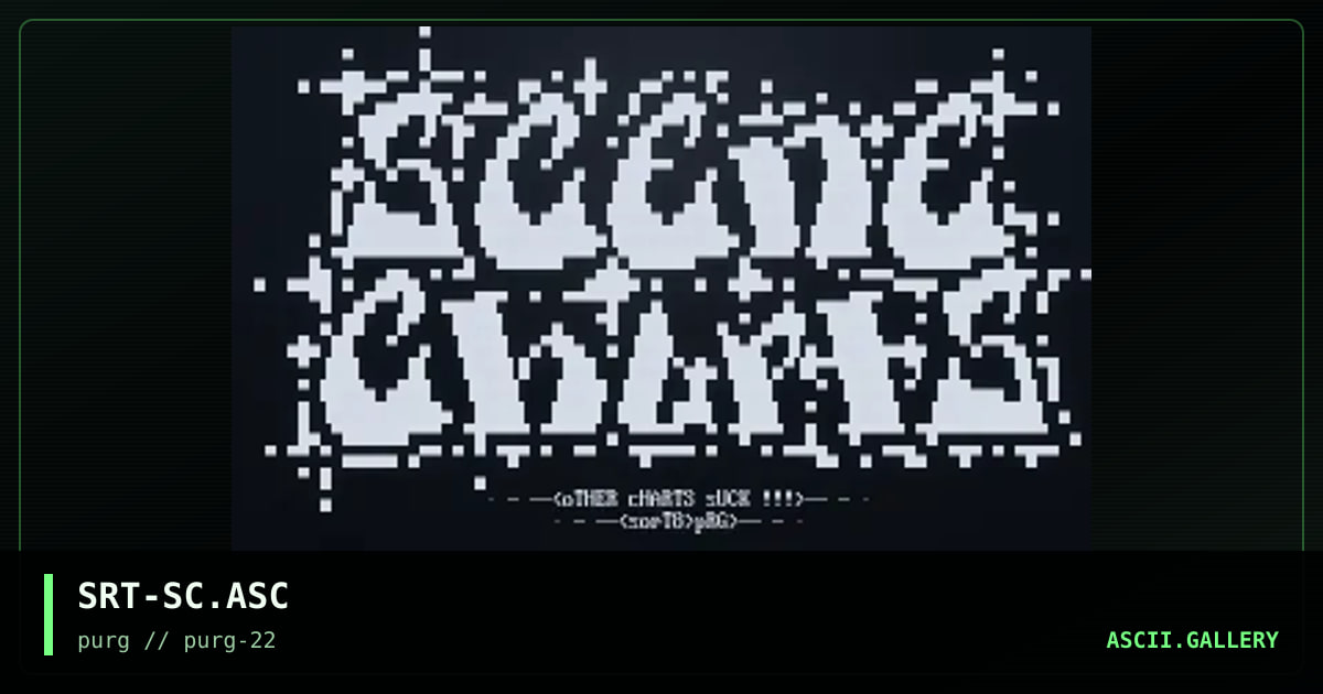 SRT-SC.ASC, by sort8, 1999