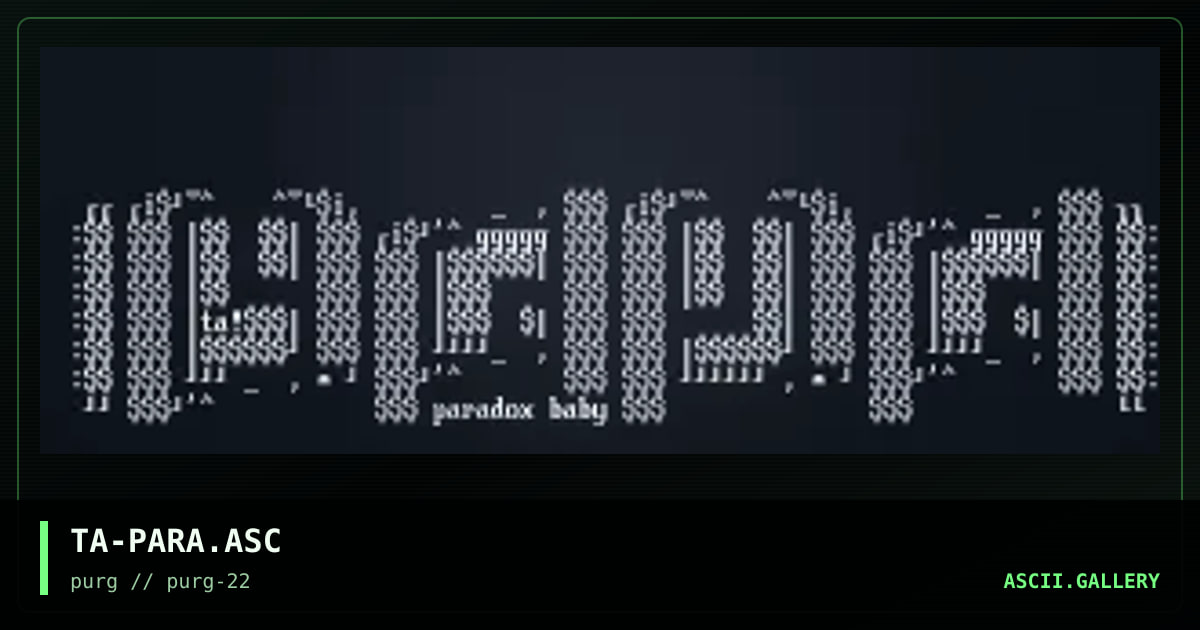 TA-PARA.ASC, by trance, 1999