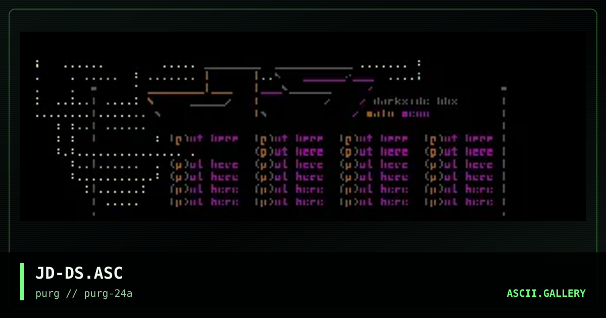 darkside menu, by jandor, 1999