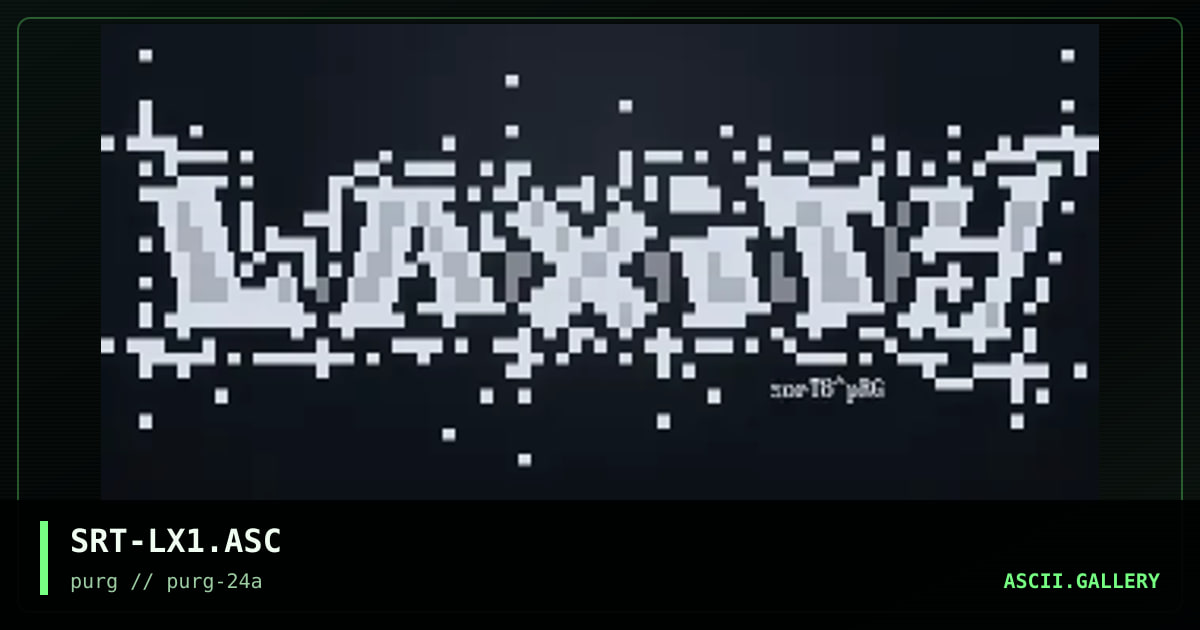 SRT-LX1.ASC, by sort8, 1999