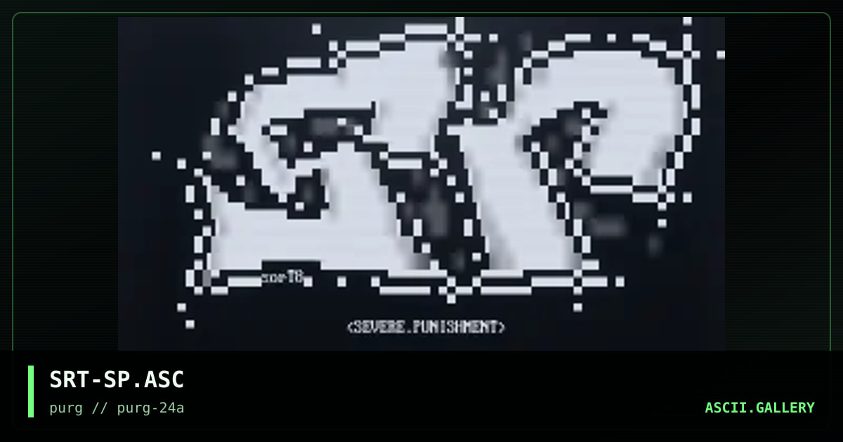 SRT-SP.ASC, by sort8, 1999