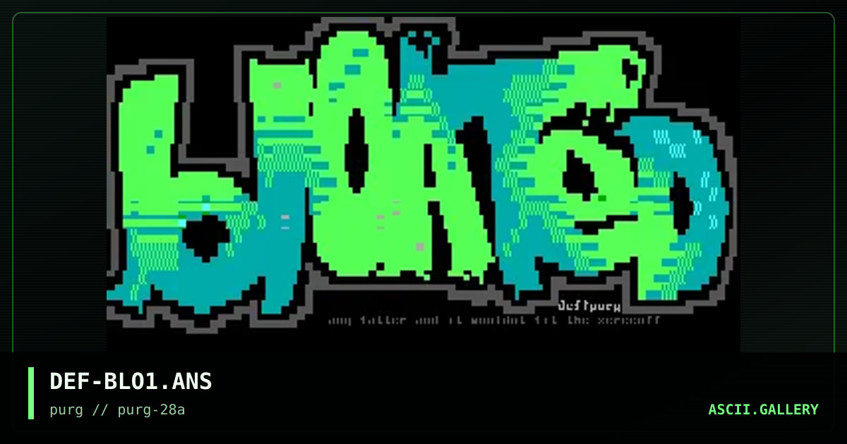 bloated, by def, 1999