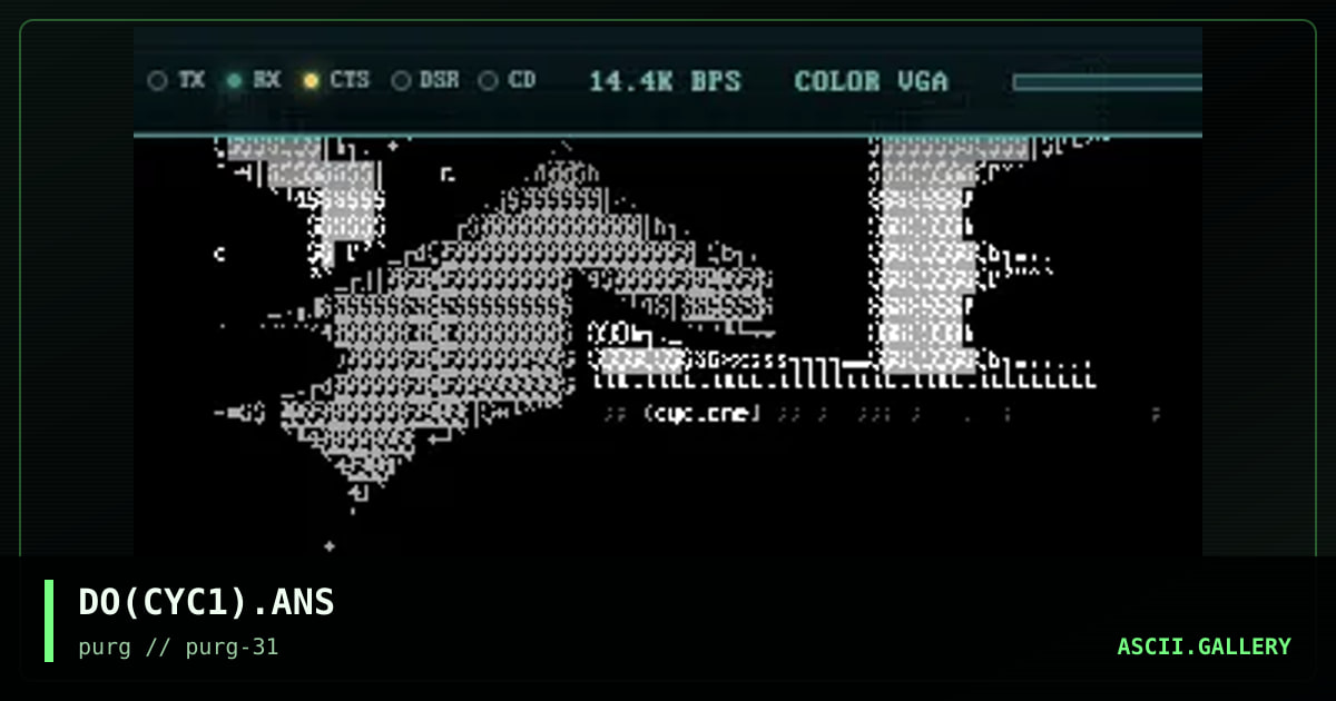 DO(CYC1).ANS, by do, 1999