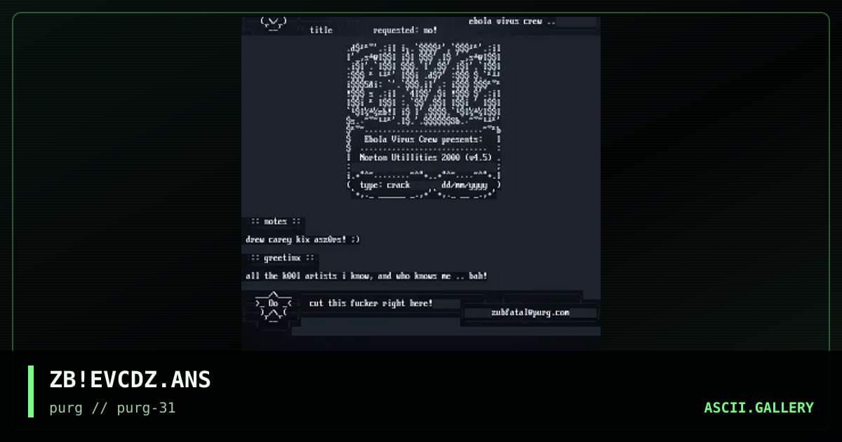 ZB!EVCDZ.ANS, by zubfatal, 1999