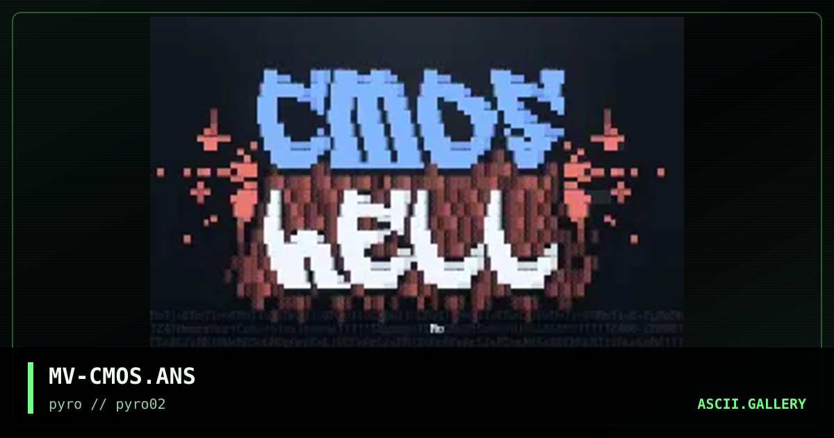 Cmos Hell, by motive, 1996