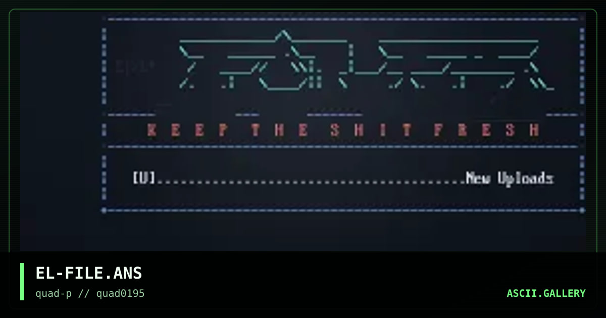 EL-FILE.ANS, by evilive, 1995