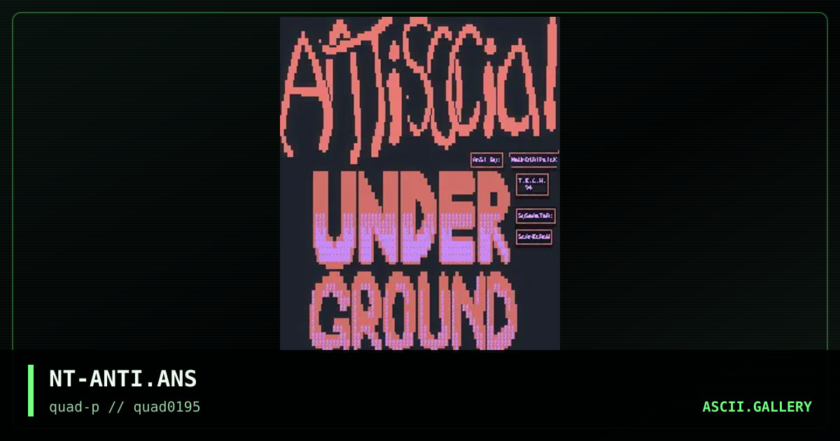 NT-ANTI.ANS, by neuroripstick, 1995