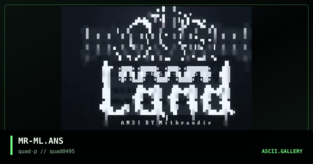 Modemland, by mithrandir, 1995