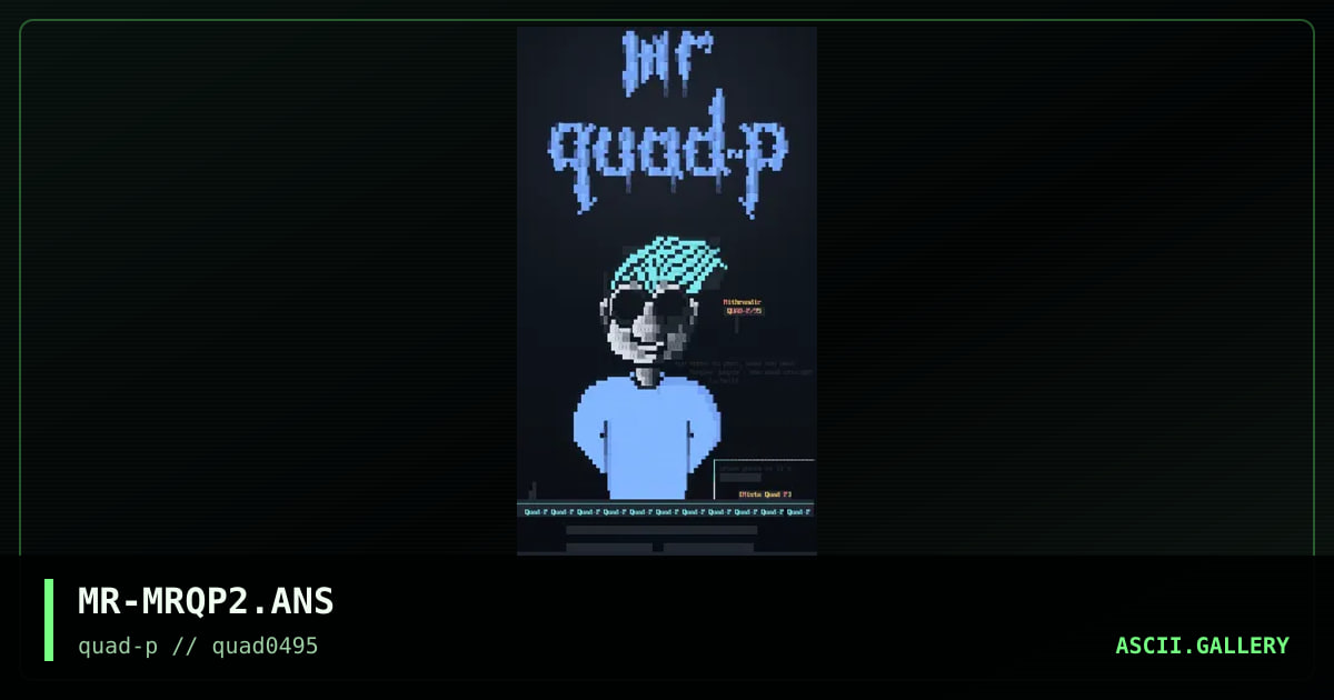 Mista "P", by mithrandir, 1995