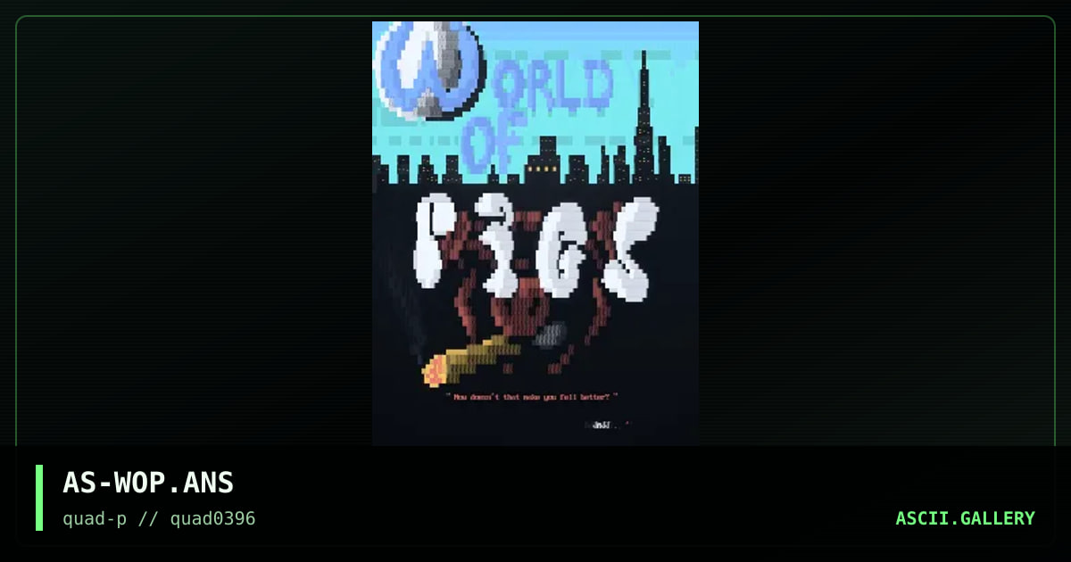 W.O.P, by assassin, 1996