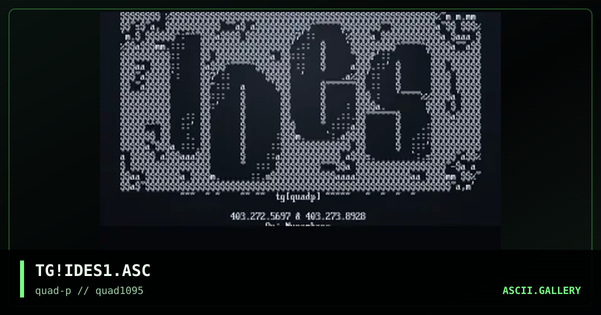 Ides of march Promo, by togo, 1995